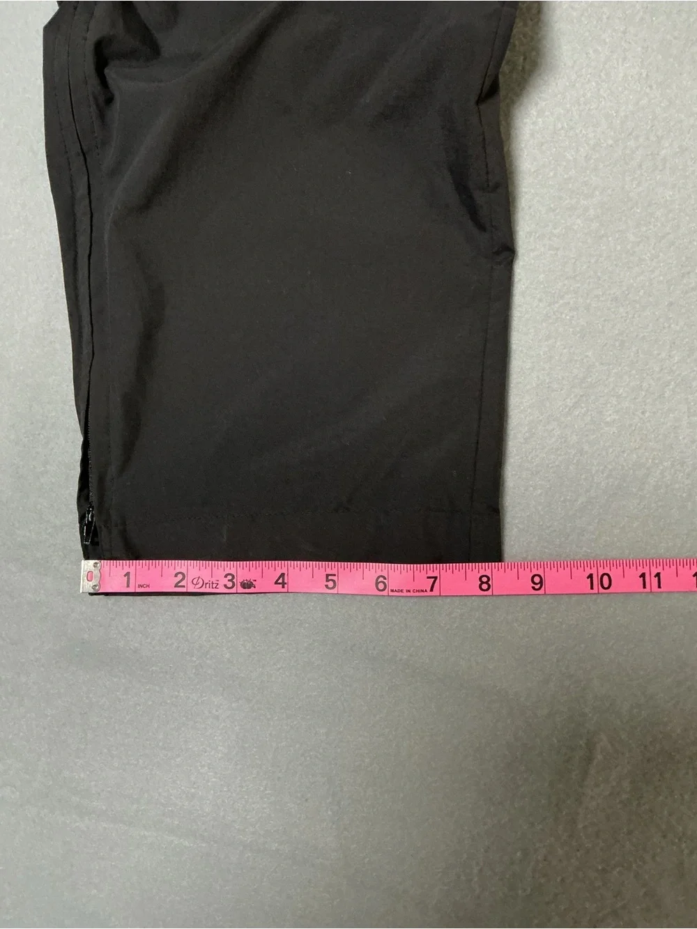 Sun Mountain Rain Pants Men’s M Black Waterproof Golf Full Zip Leg